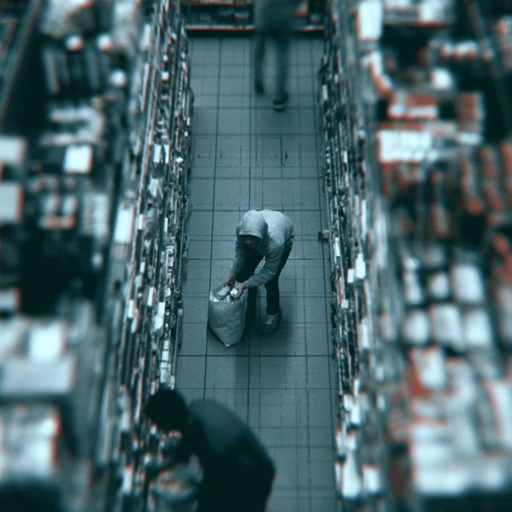 Retail theft detection example